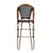 Flash Furniture Bordeaux Stackable IndoorOutdoor French Bistro 30 High Barstool, NavyWhite and Bamboo Finish SDA-AD642001-BS-NVYWH-NAT-GG - alternate 10